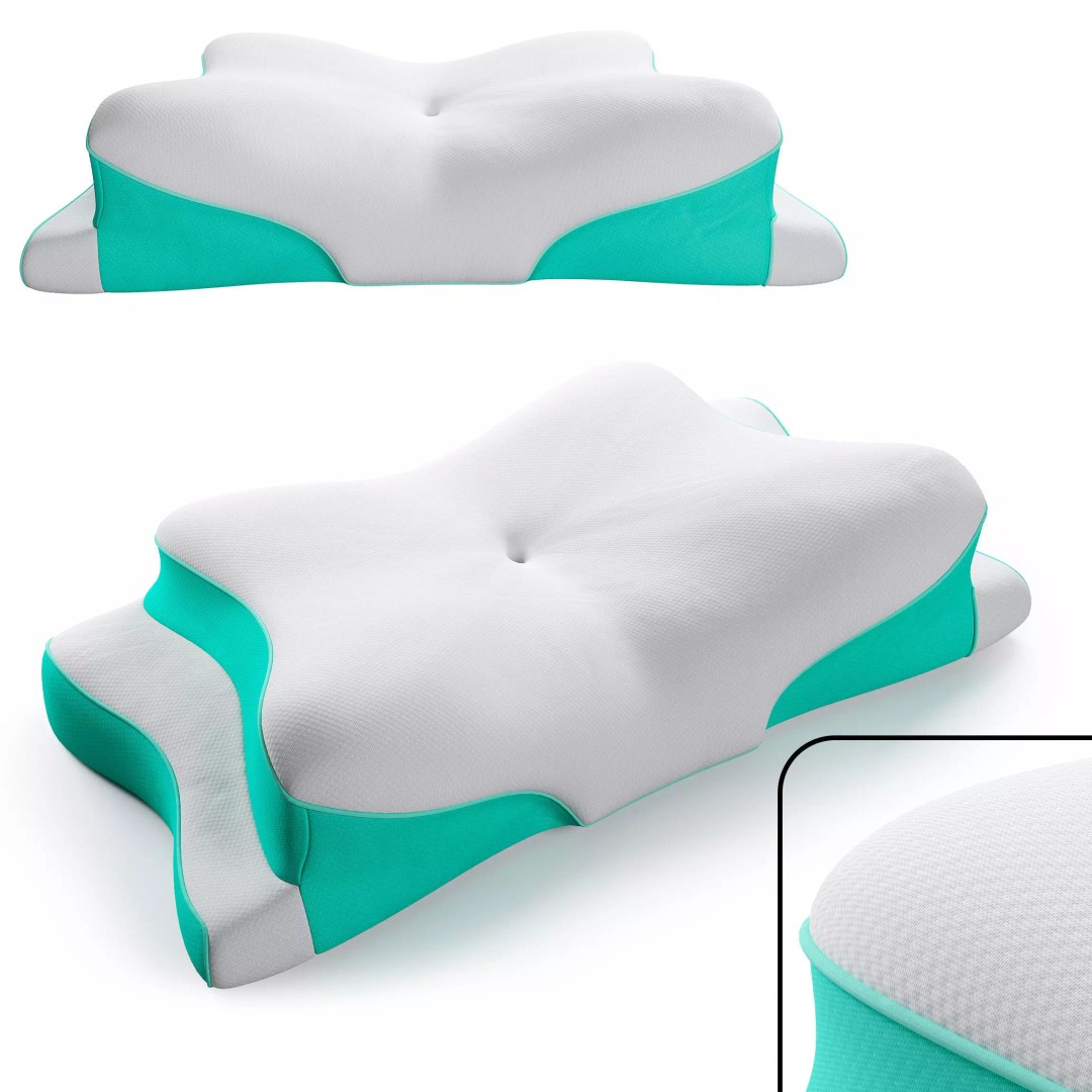 Cervical Pillow 3D Model – Ergonomic Memory Foam Design, FBX, OBJ - View 2