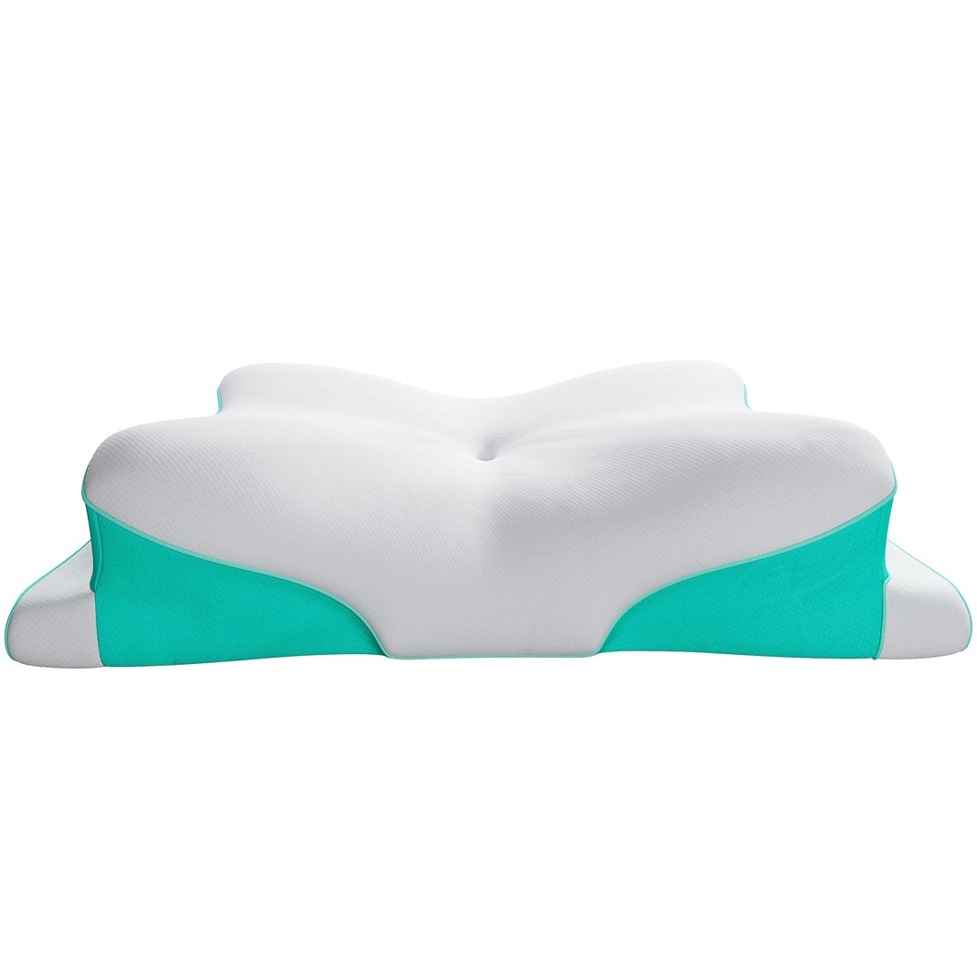 Cervical Pillow 3D Model – Ergonomic Memory Foam Design, FBX, OBJ - View 3