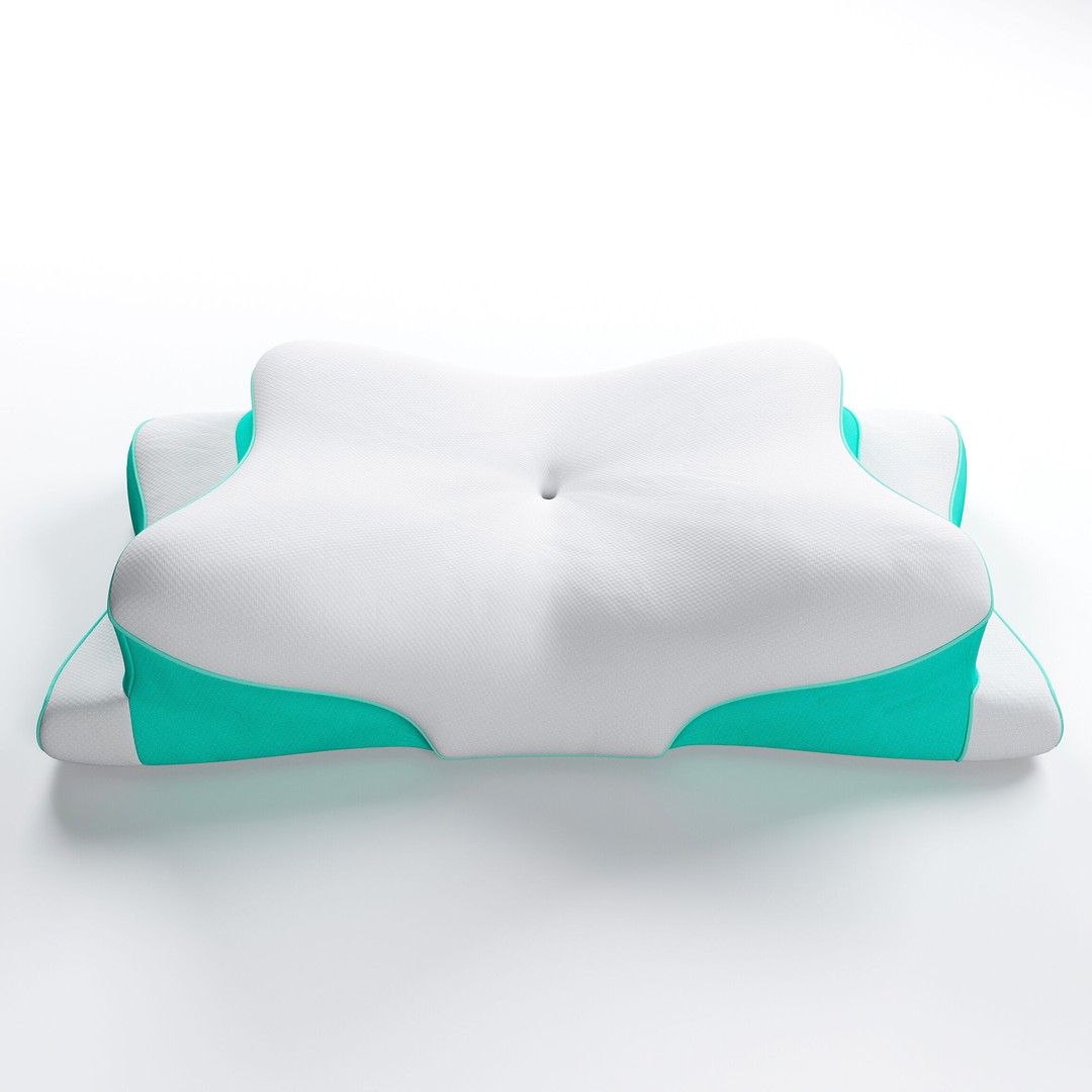 Cervical Pillow 3D Model – Ergonomic Memory Foam Design, FBX, OBJ - View 4