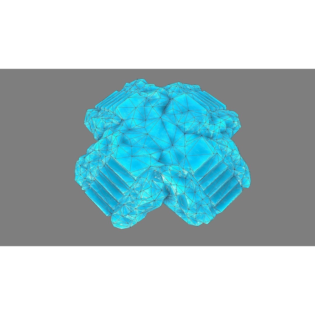 Staris Rock 10 3D Model – Low Poly Landscape Asset, PBR Textures - View 14