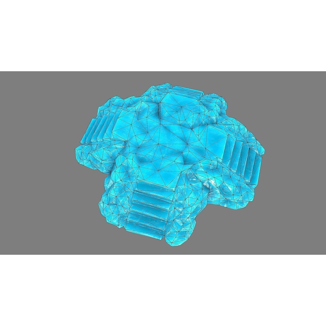 Staris Rock 10 3D Model – Low Poly Landscape Asset, PBR Textures - View 15