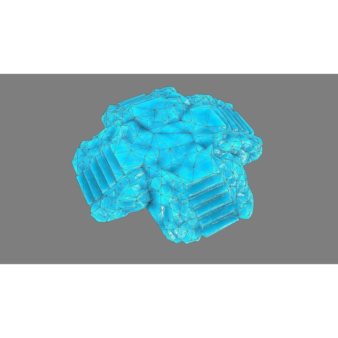 Staris Rock 10 3D Model – Low Poly Landscape Asset, PBR Textures - View 16