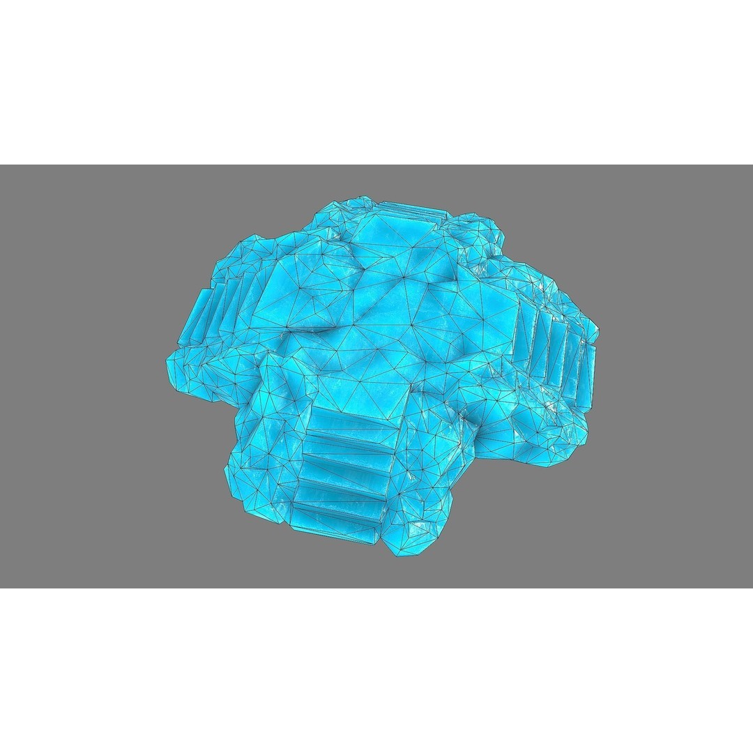 Staris Rock 10 3D Model – Low Poly Landscape Asset, PBR Textures - View 17