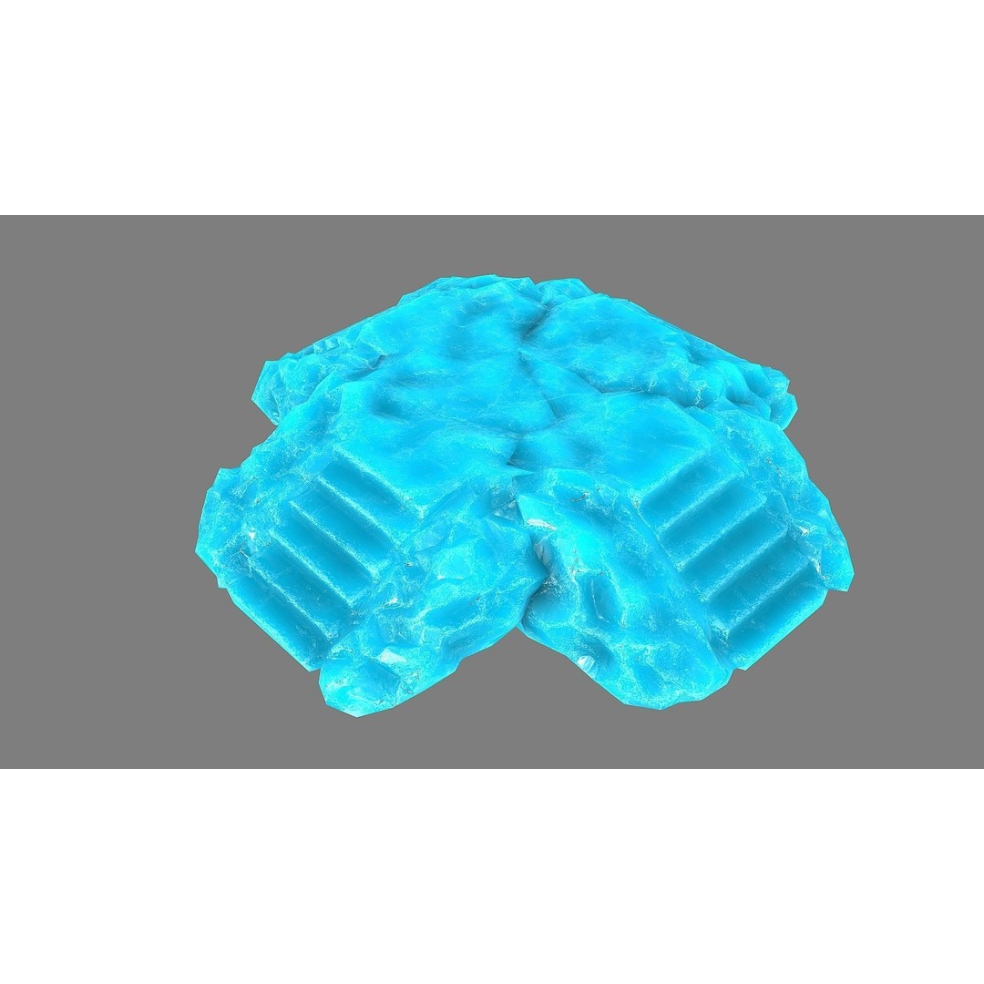 Staris Rock 10 3D Model – Low Poly Landscape Asset, PBR Textures - View 7