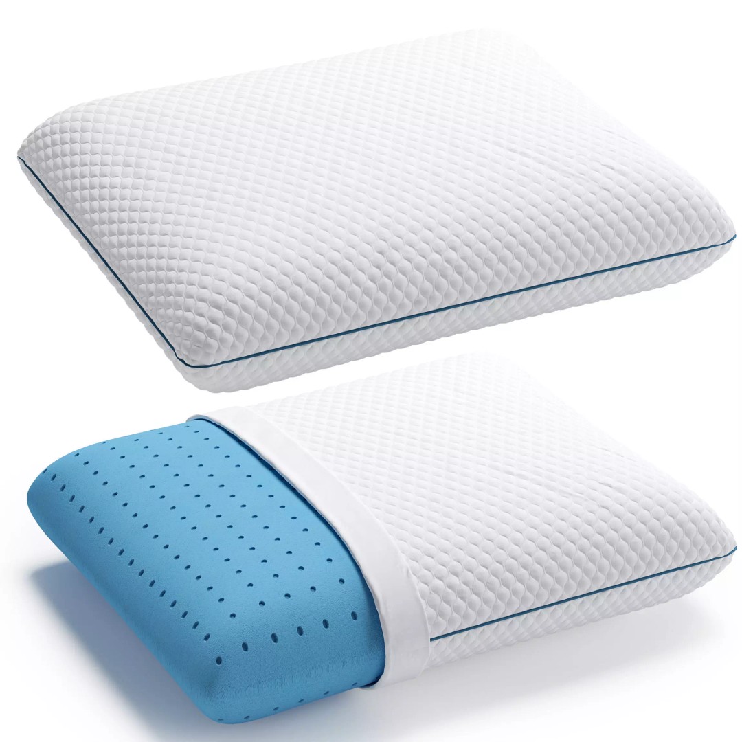 Memory Foam Pillow 3D Model – Realistic Ergonomic Design, FBX & OBJ - View 2