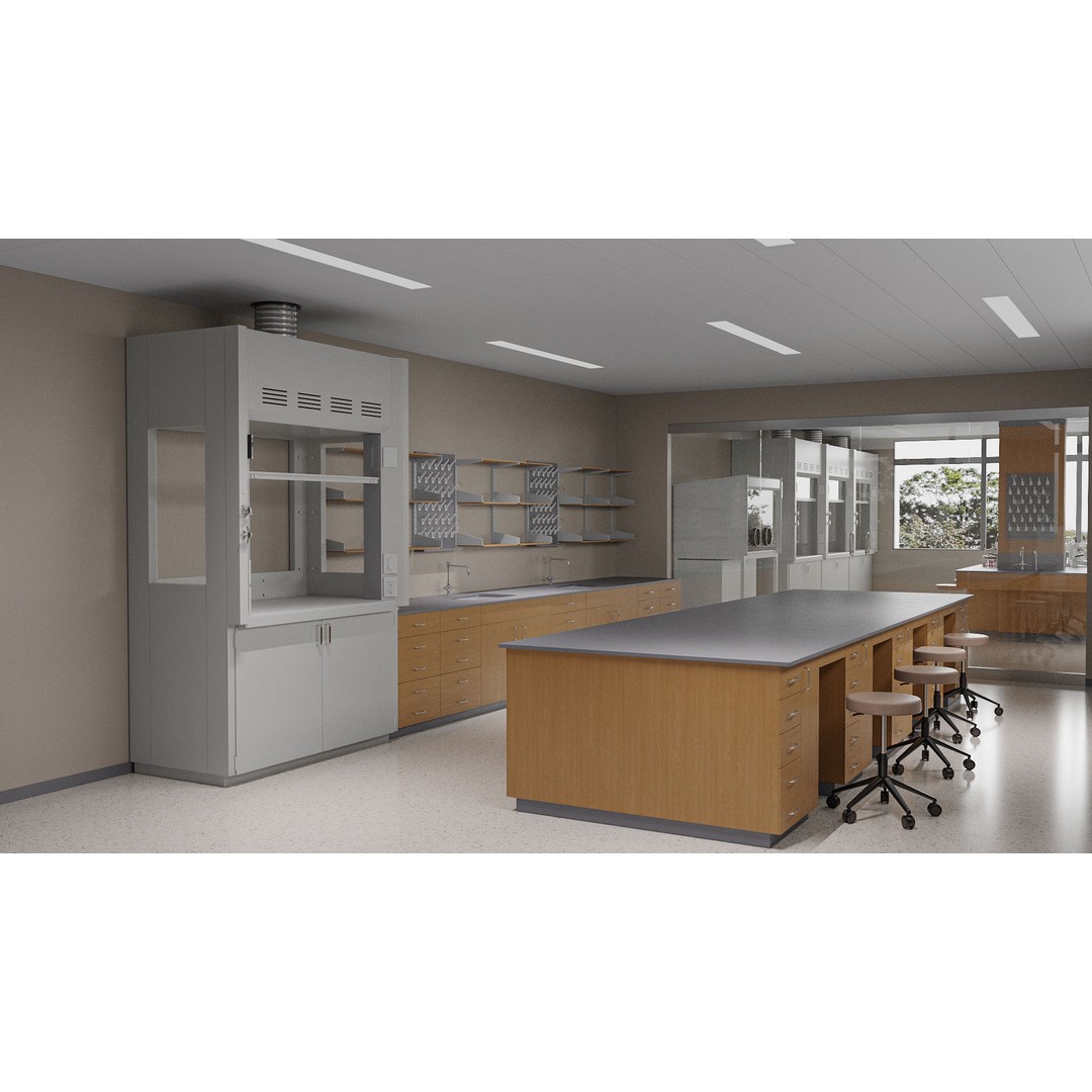 Laboratory 3D Model – Detailed Science Asset, FBX, Blender, OBJ - View 10