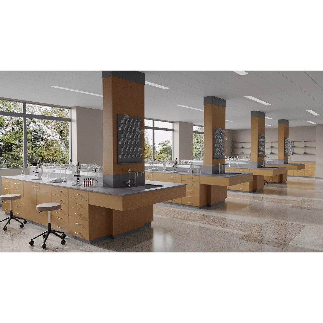 Laboratory 3D Model – Detailed Science Asset, FBX, Blender, OBJ - View 2