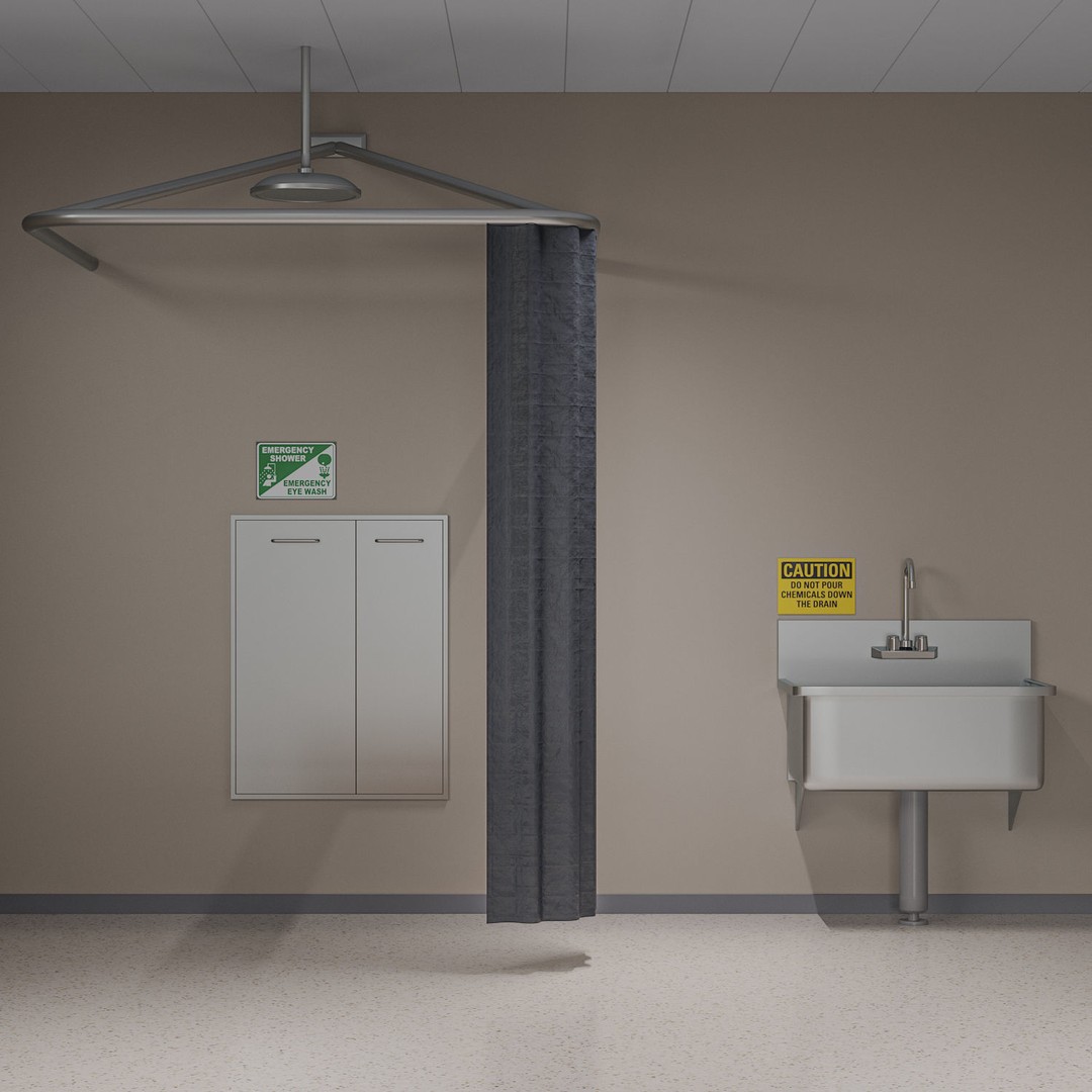 Laboratory 3D Model – Detailed Science Asset, FBX, Blender, OBJ - View 7