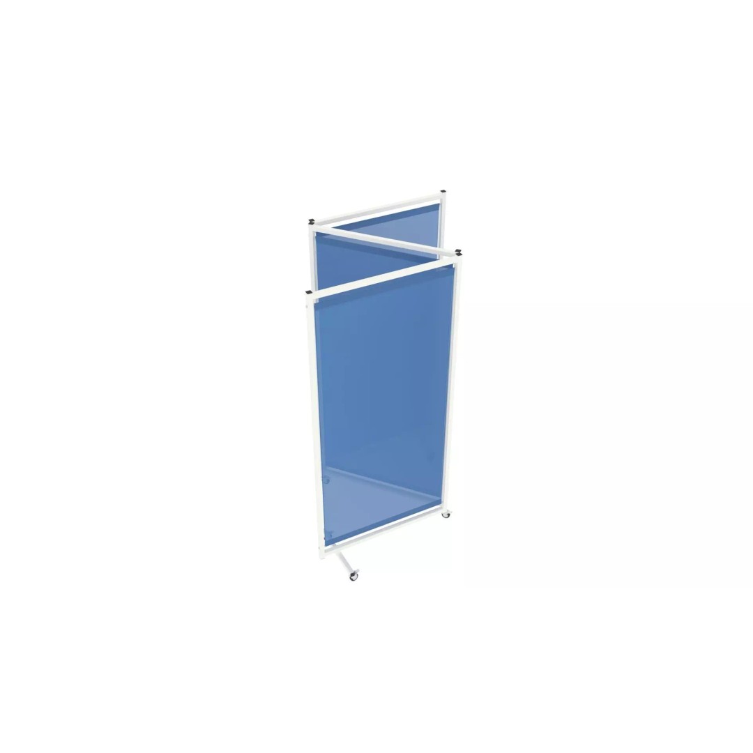 Mobile Medical Office Partition 3D Model – PBR Textured, FBX Format - View 14