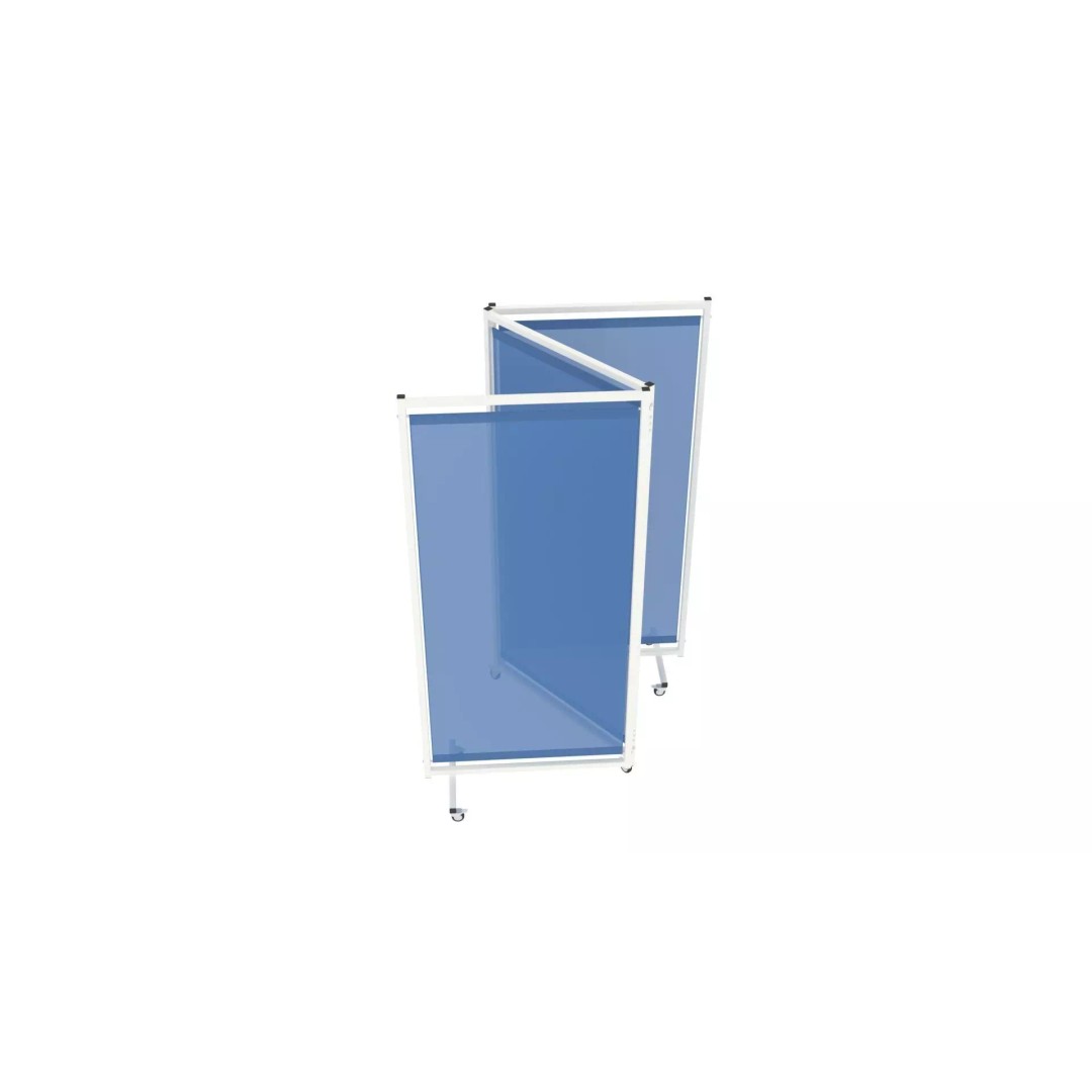 Mobile Medical Office Partition 3D Model – PBR Textured, FBX Format - View 9