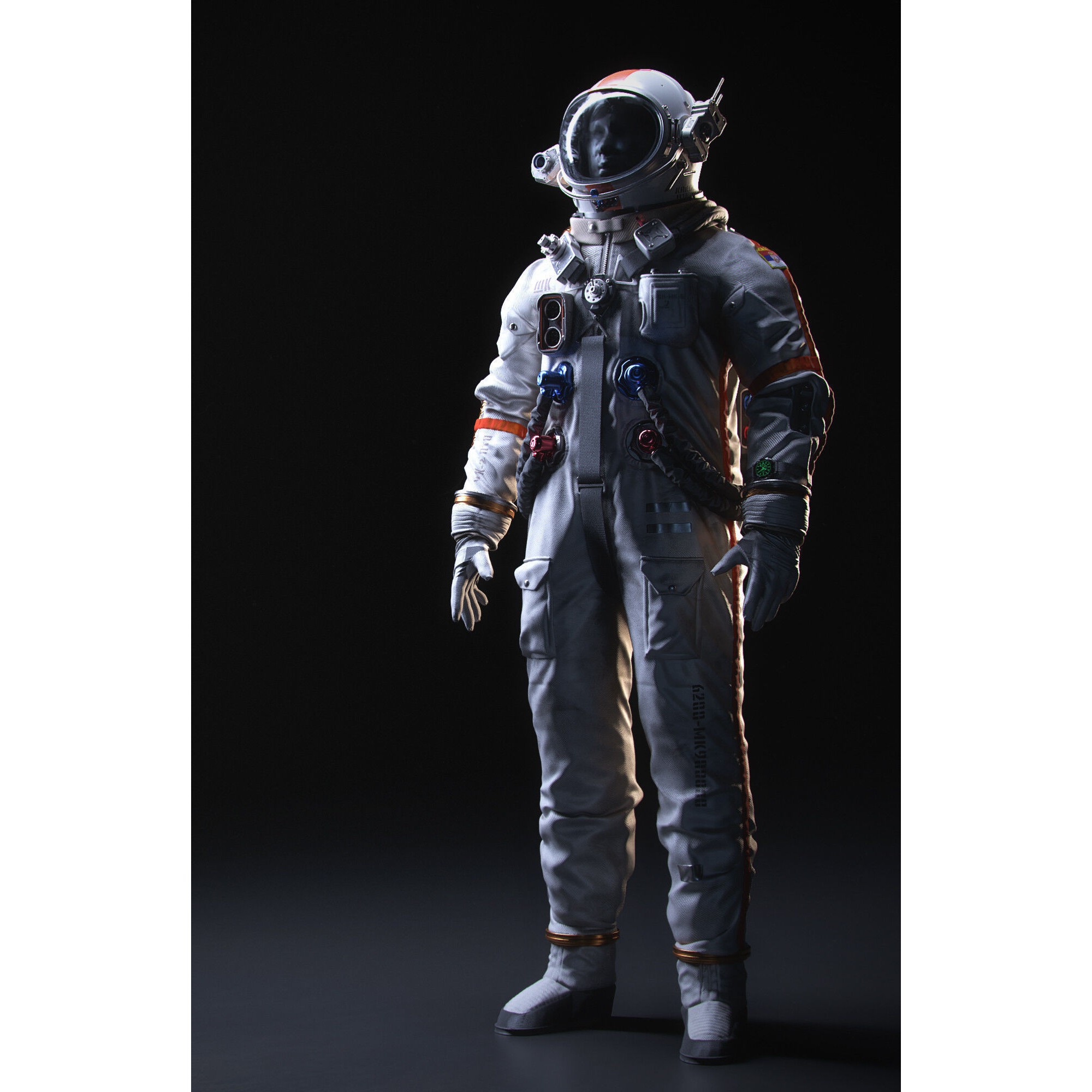 Astronaut - Sci-Fi 3D Model - View 4