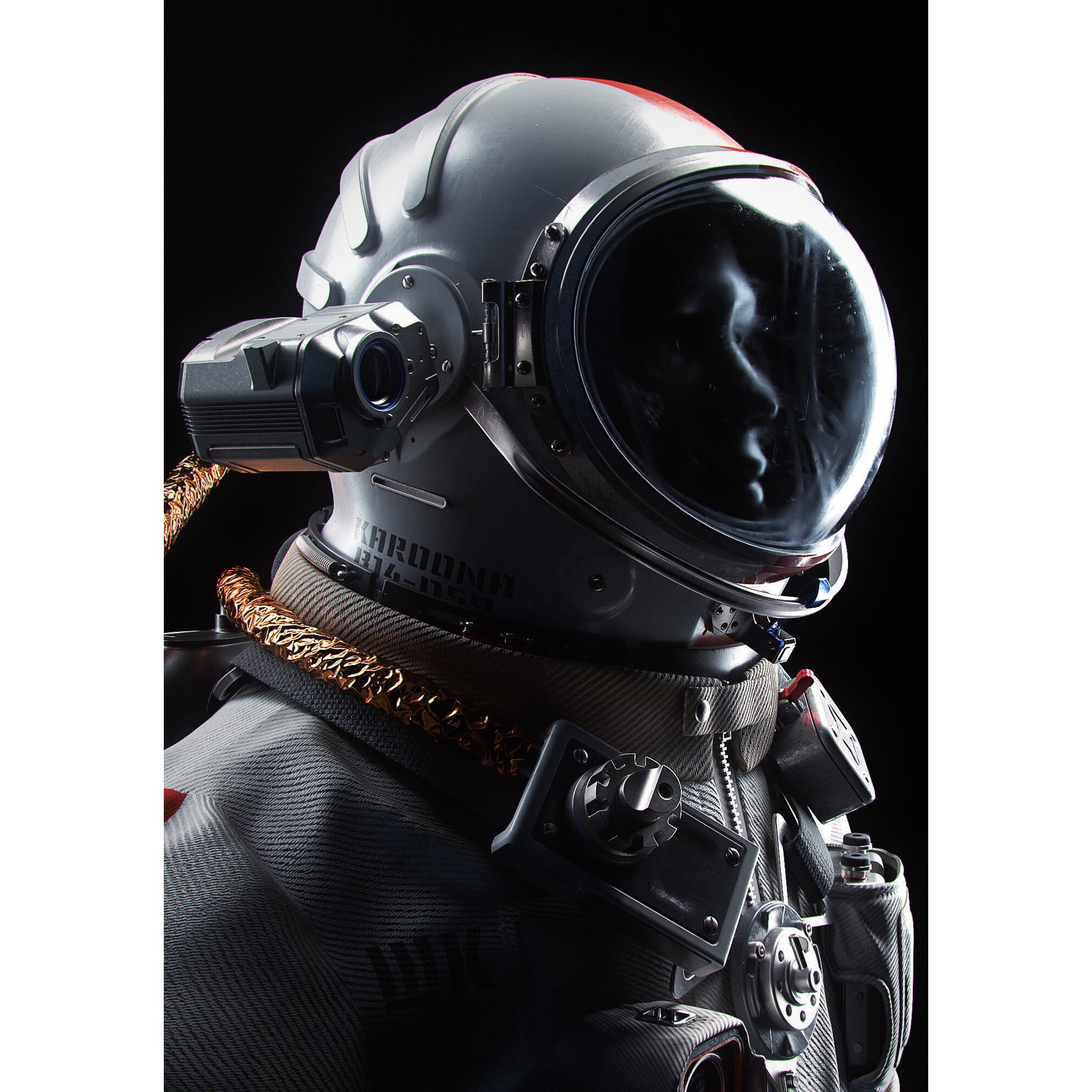 Astronaut - Sci-Fi 3D Model - View 6