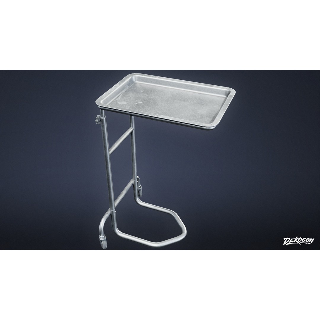 Quarantine Tent 3D Model – Low Poly Medical Asset, FBX - View 9
