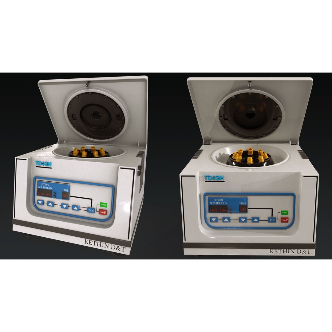 Laboratory Equipment 3D Model – Low Poly PBR Assets, FBX, OBJ - View 11