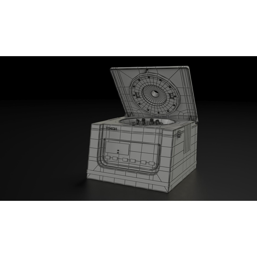 Laboratory Equipment 3D Model – Low Poly PBR Assets, FBX, OBJ - View 13