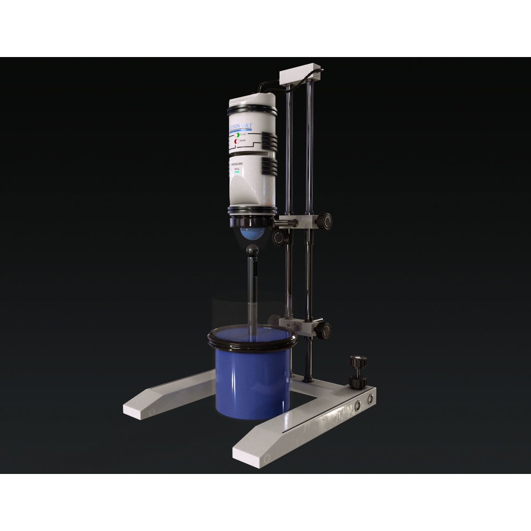 Laboratory Equipment 3D Model – Low Poly PBR Assets, FBX, OBJ - View 18