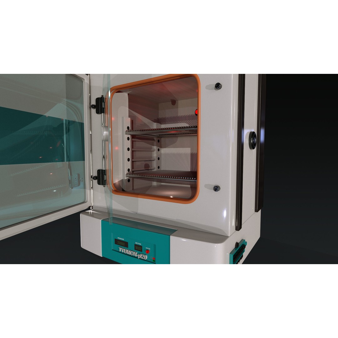 Laboratory Equipment 3D Model – Low Poly PBR Assets, FBX, OBJ - View 24