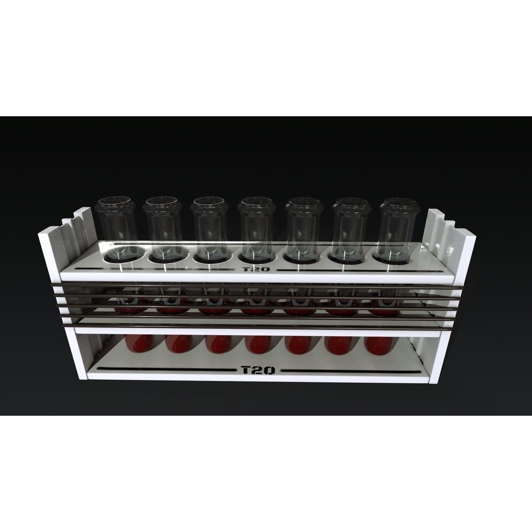Laboratory Equipment 3D Model – Low Poly PBR Assets, FBX, OBJ - View 28