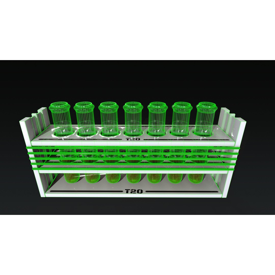 Laboratory Equipment 3D Model – Low Poly PBR Assets, FBX, OBJ - View 29