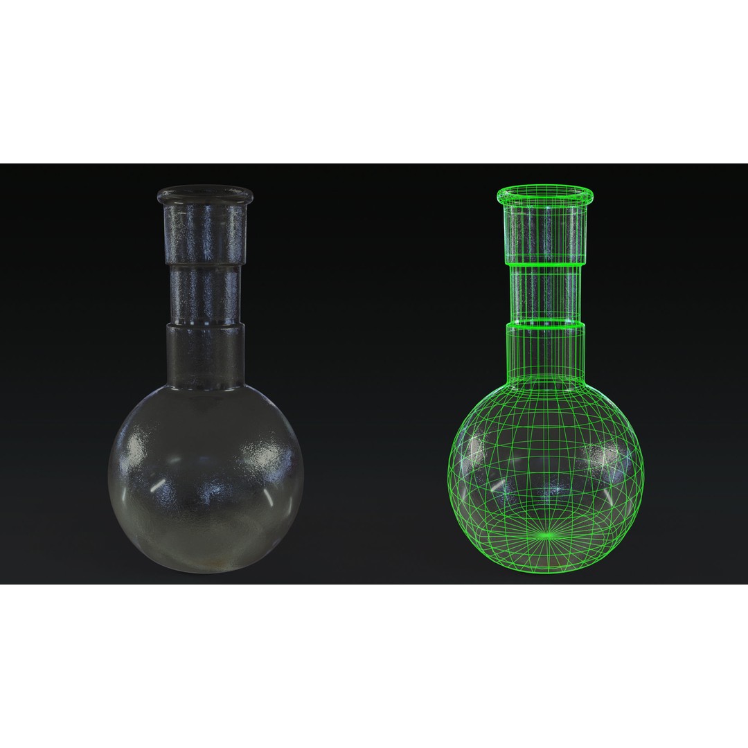 Laboratory Equipment 3D Model – Low Poly PBR Assets, FBX, OBJ - View 31