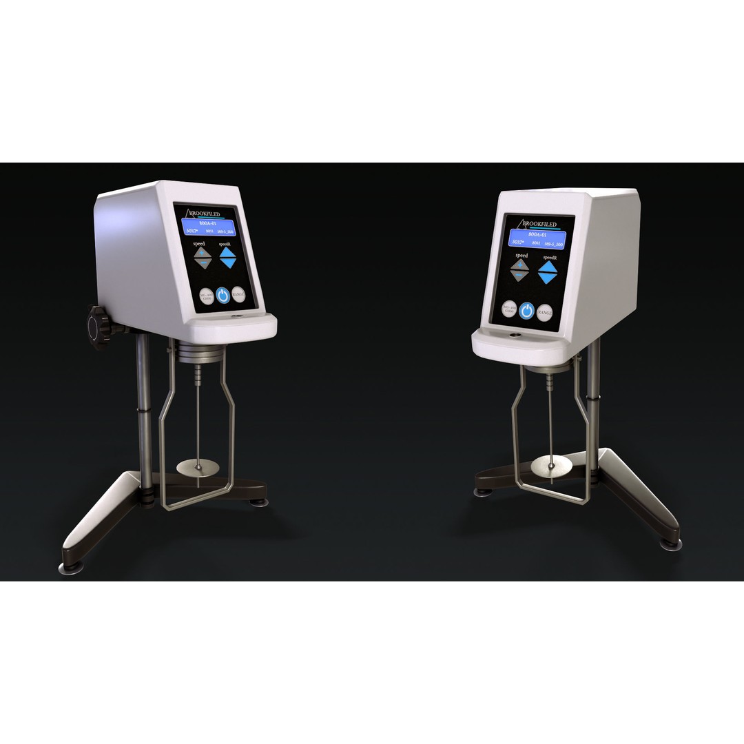 Laboratory Equipment 3D Model – Low Poly PBR Assets, FBX, OBJ - View 4
