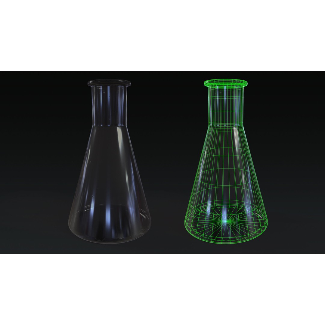 Laboratory Equipment 3D Model – Low Poly PBR Assets, FBX, OBJ - View 41