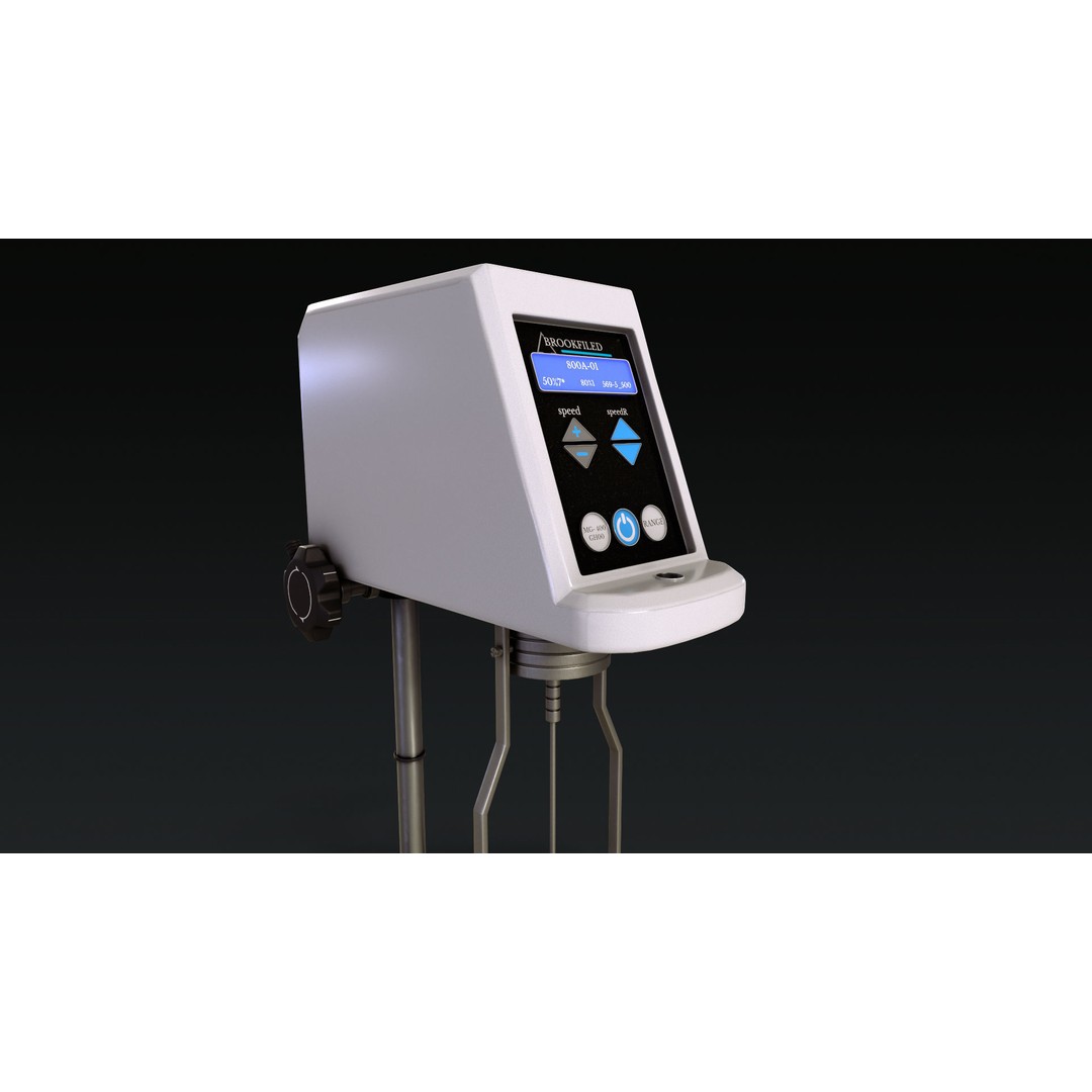 Laboratory Equipment 3D Model – Low Poly PBR Assets, FBX, OBJ - View 5