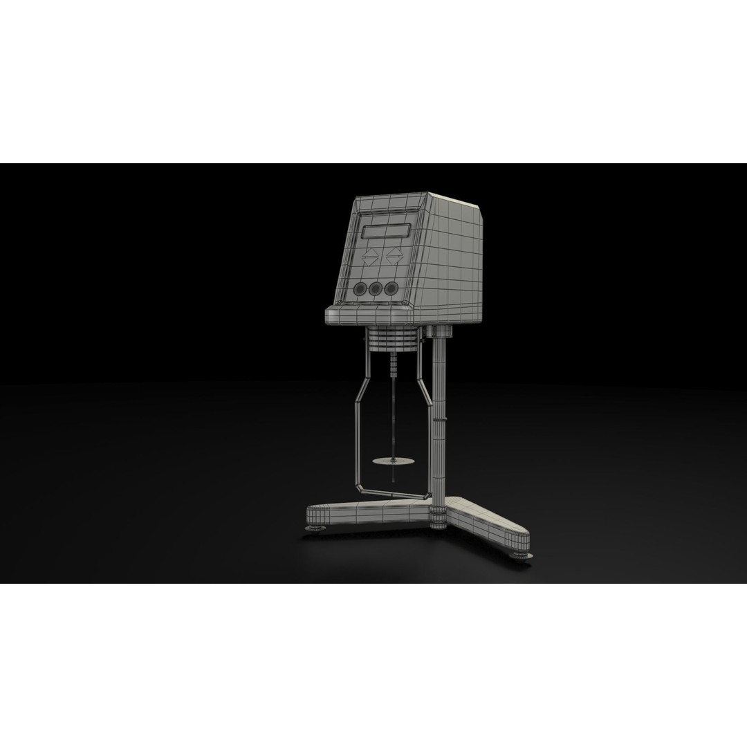 Laboratory Equipment 3D Model – Low Poly PBR Assets, FBX, OBJ - View 6