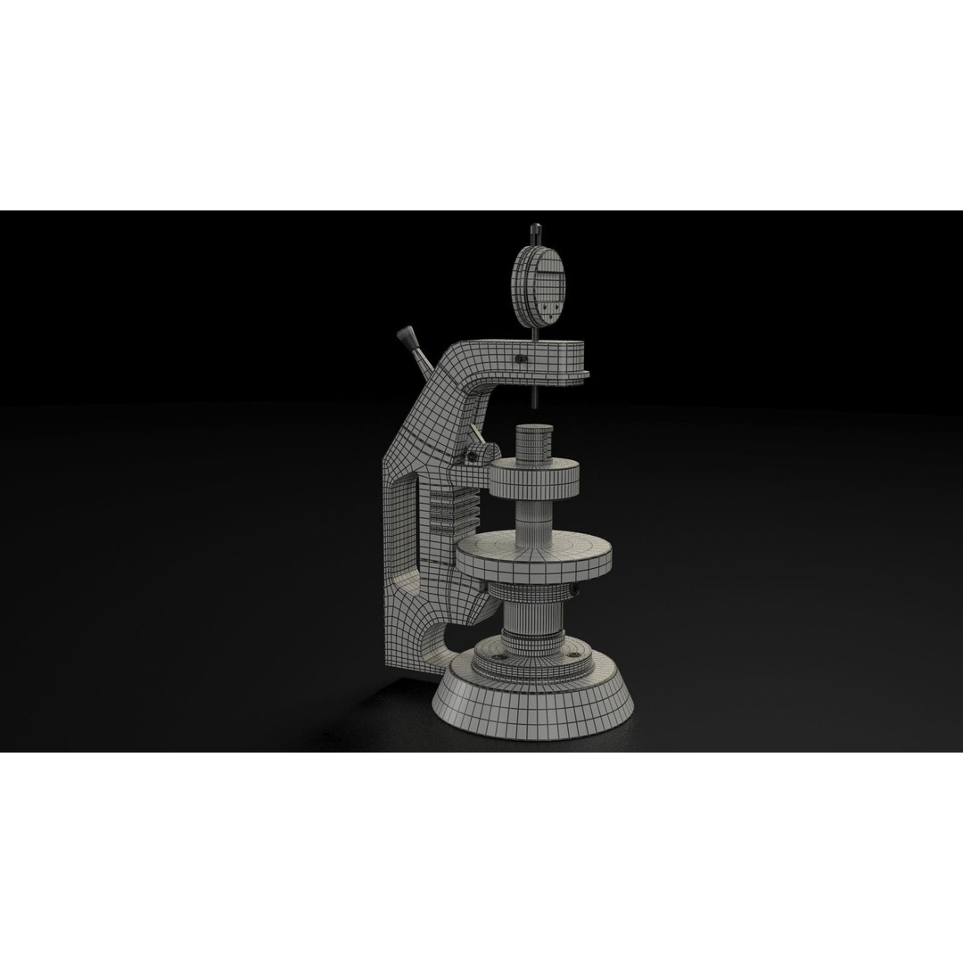 Laboratory Equipment 3D Model – Low Poly PBR Assets, FBX, OBJ - View 9