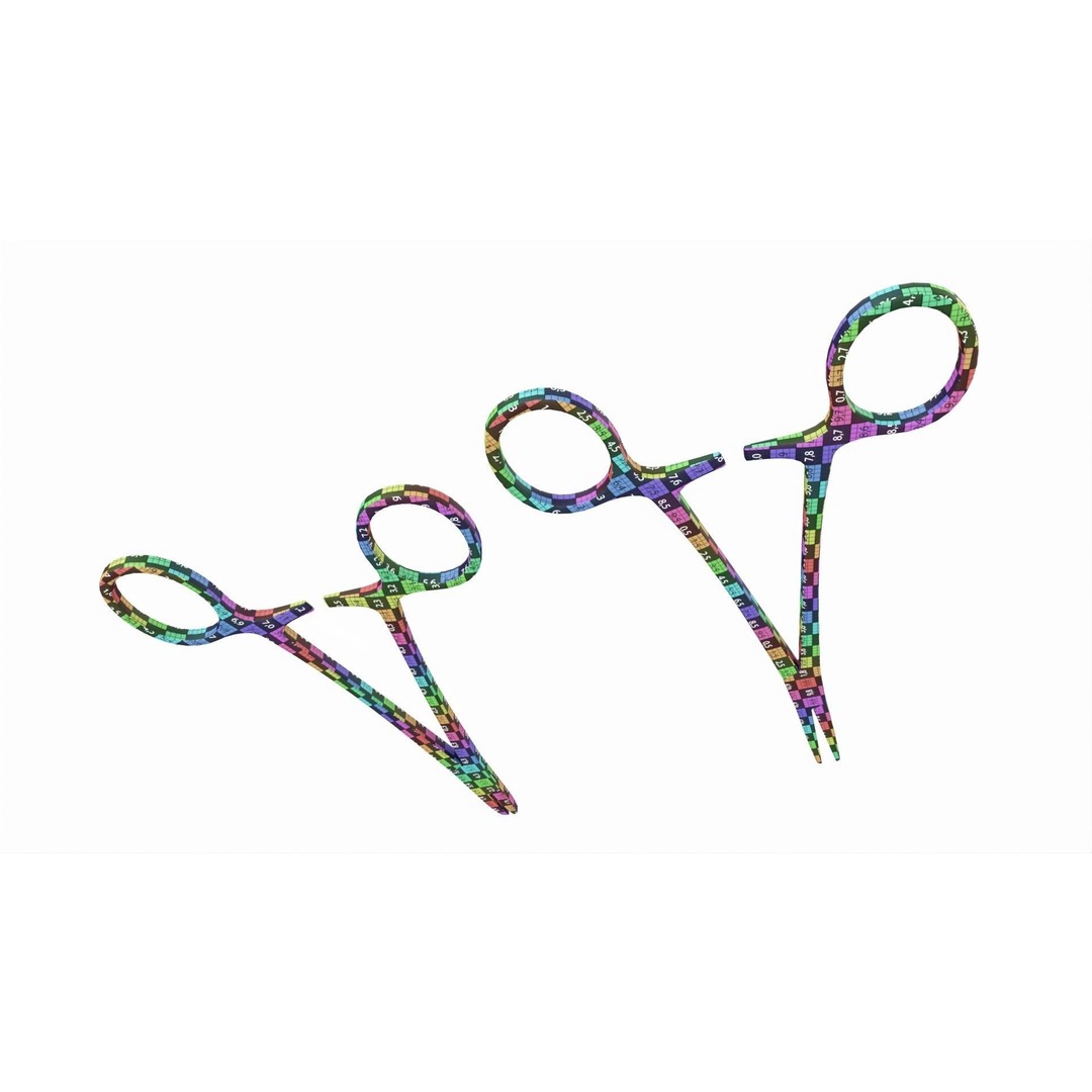 Needle Holder 3D Model – Surgical Instrument Set, PBR, FBX, OBJ - View 10