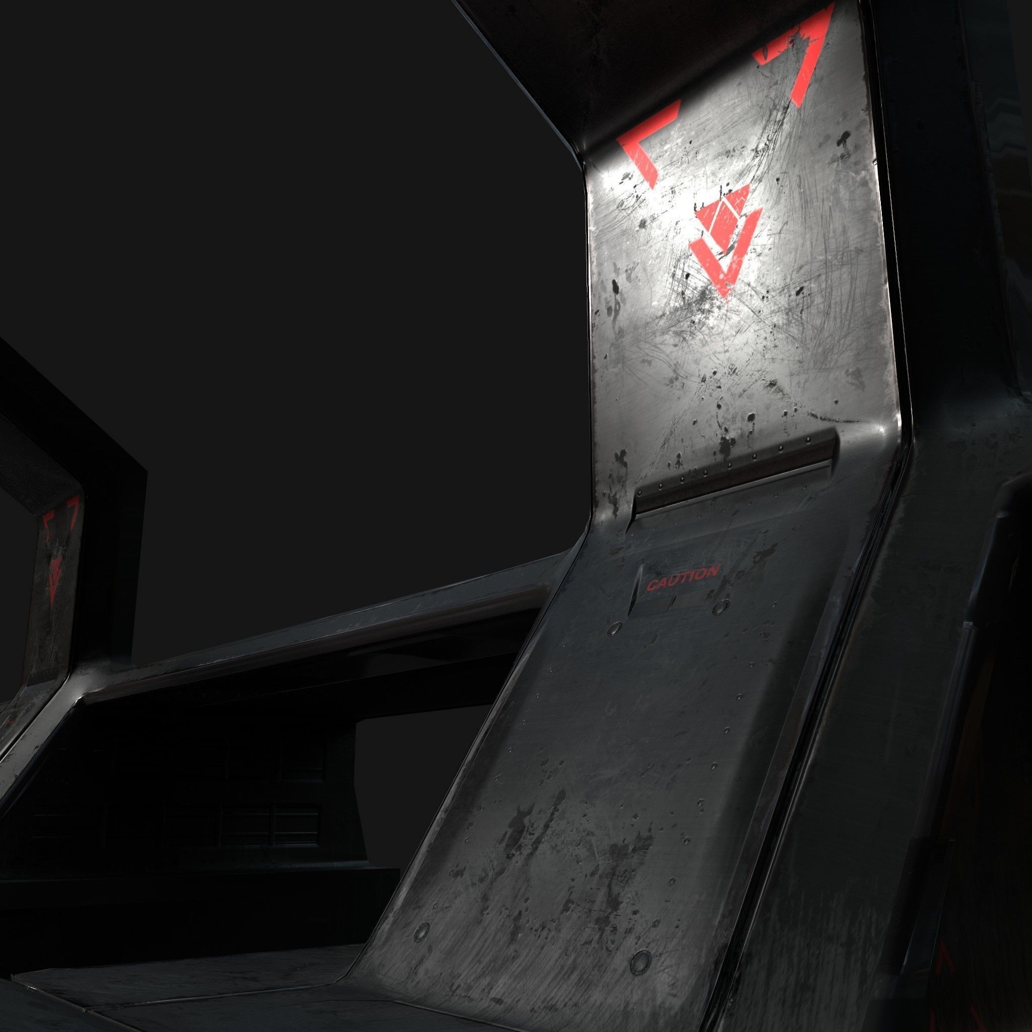 Troy Capital Ship - Game-Ready 3D Model