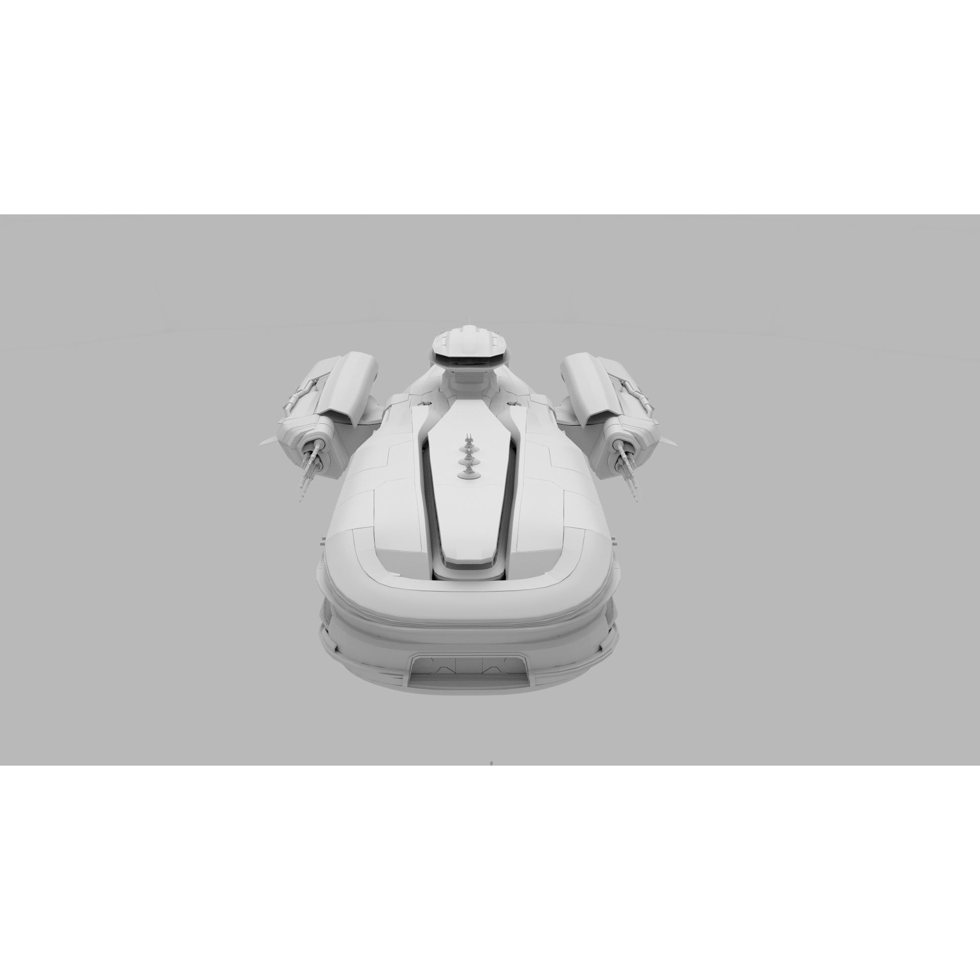 Troy Capital Ship - Game-Ready 3D Model - View 10