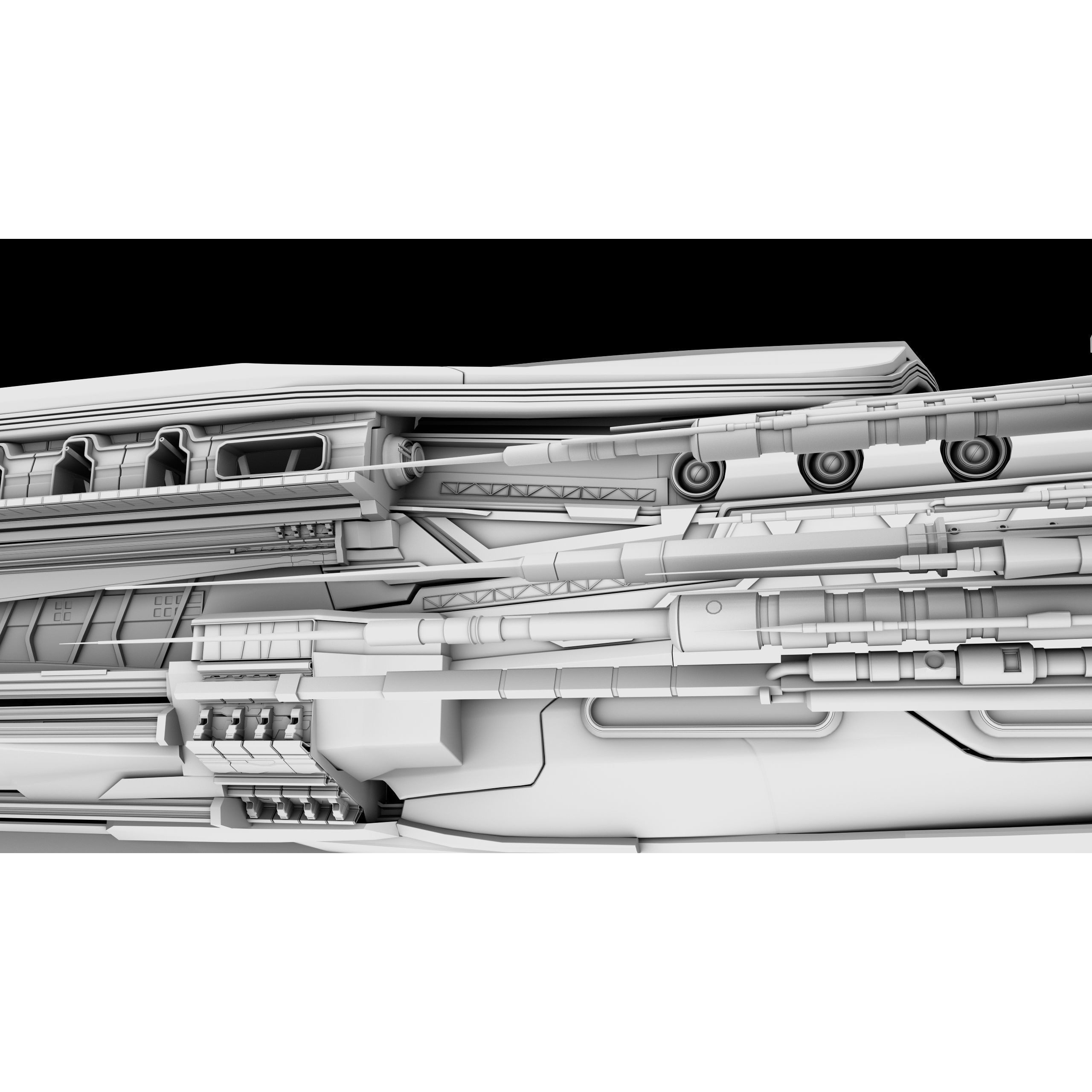 Troy Capital Ship - Game-Ready 3D Model - View 16