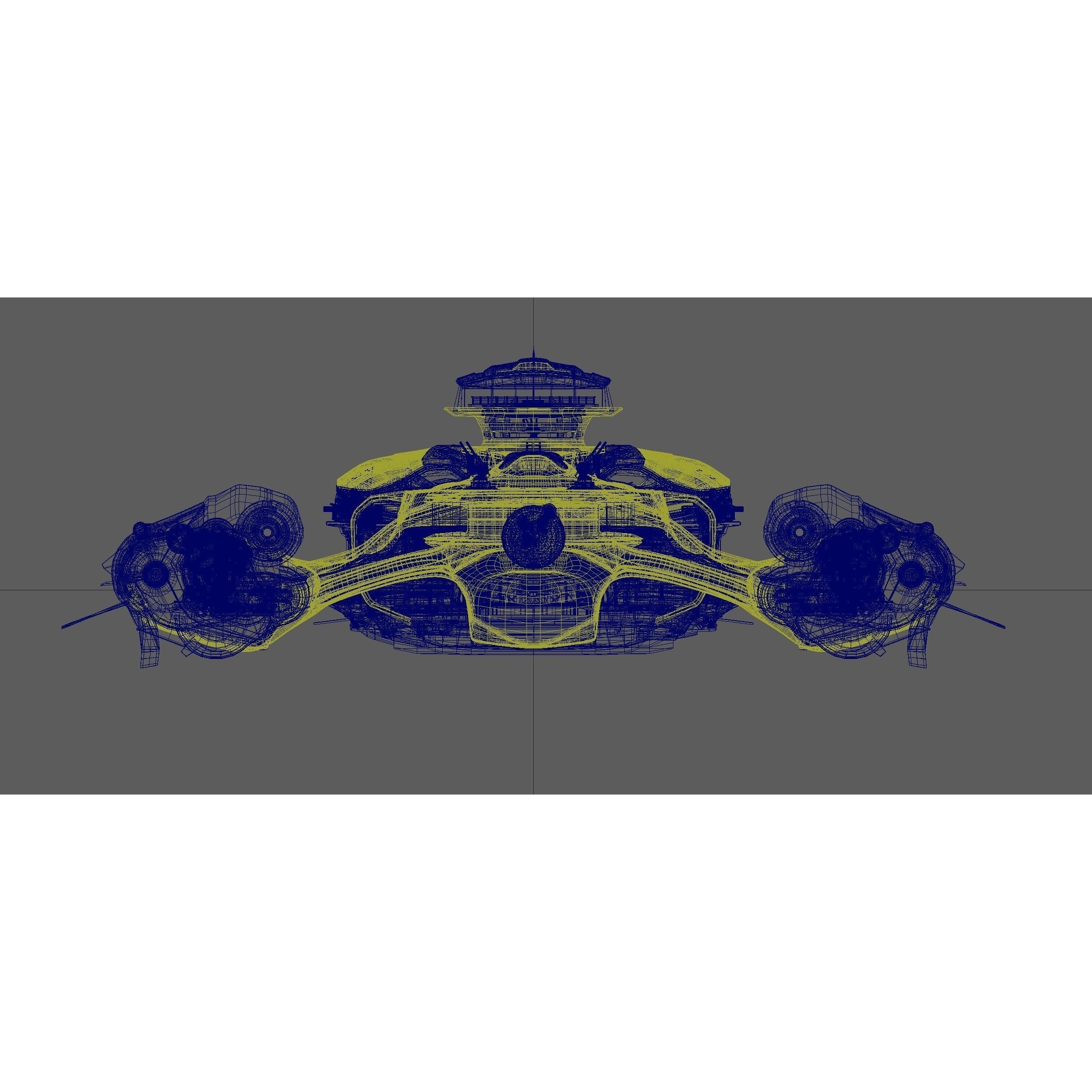 Troy Capital Ship - Game-Ready 3D Model - View 22
