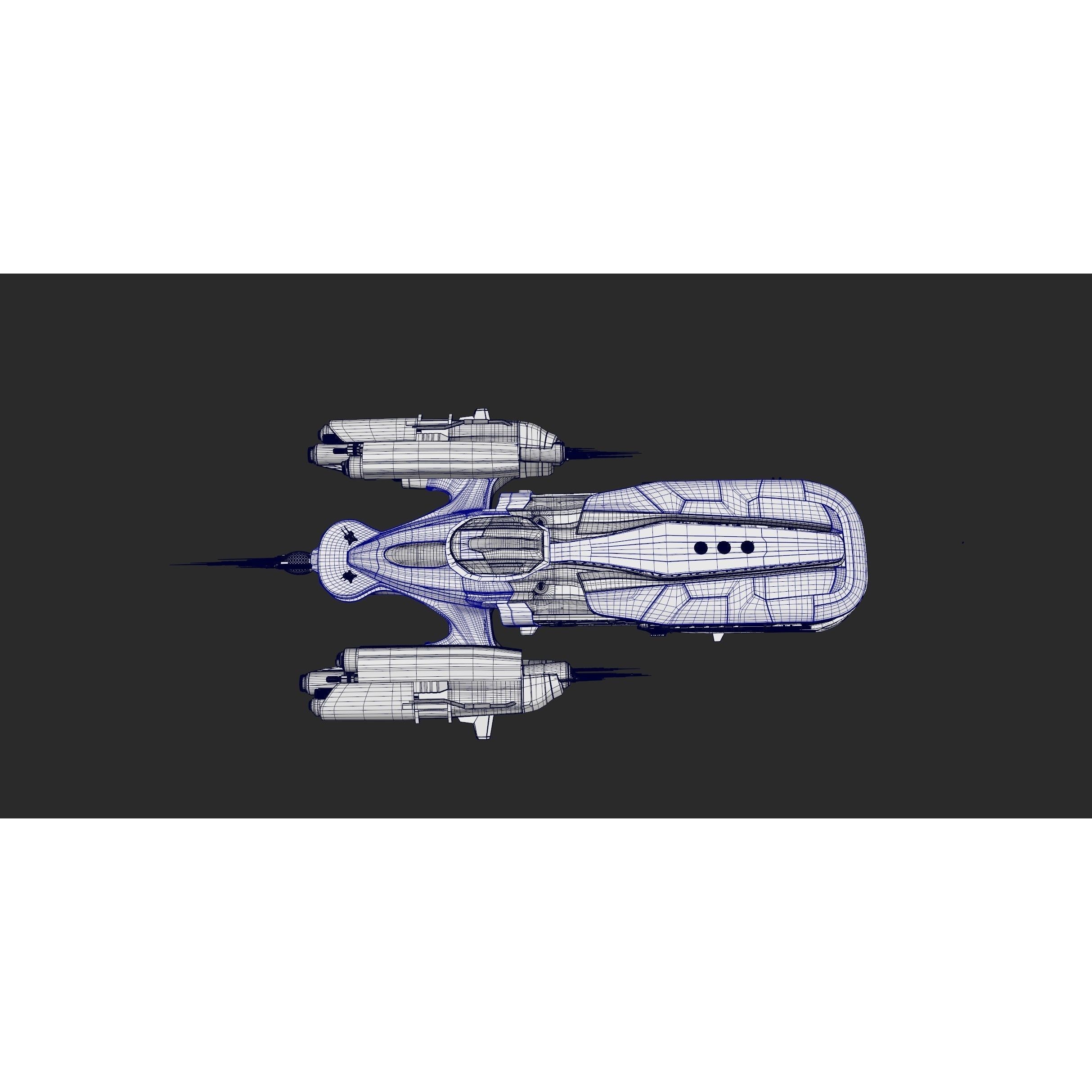 Troy Capital Ship - Game-Ready 3D Model - View 31