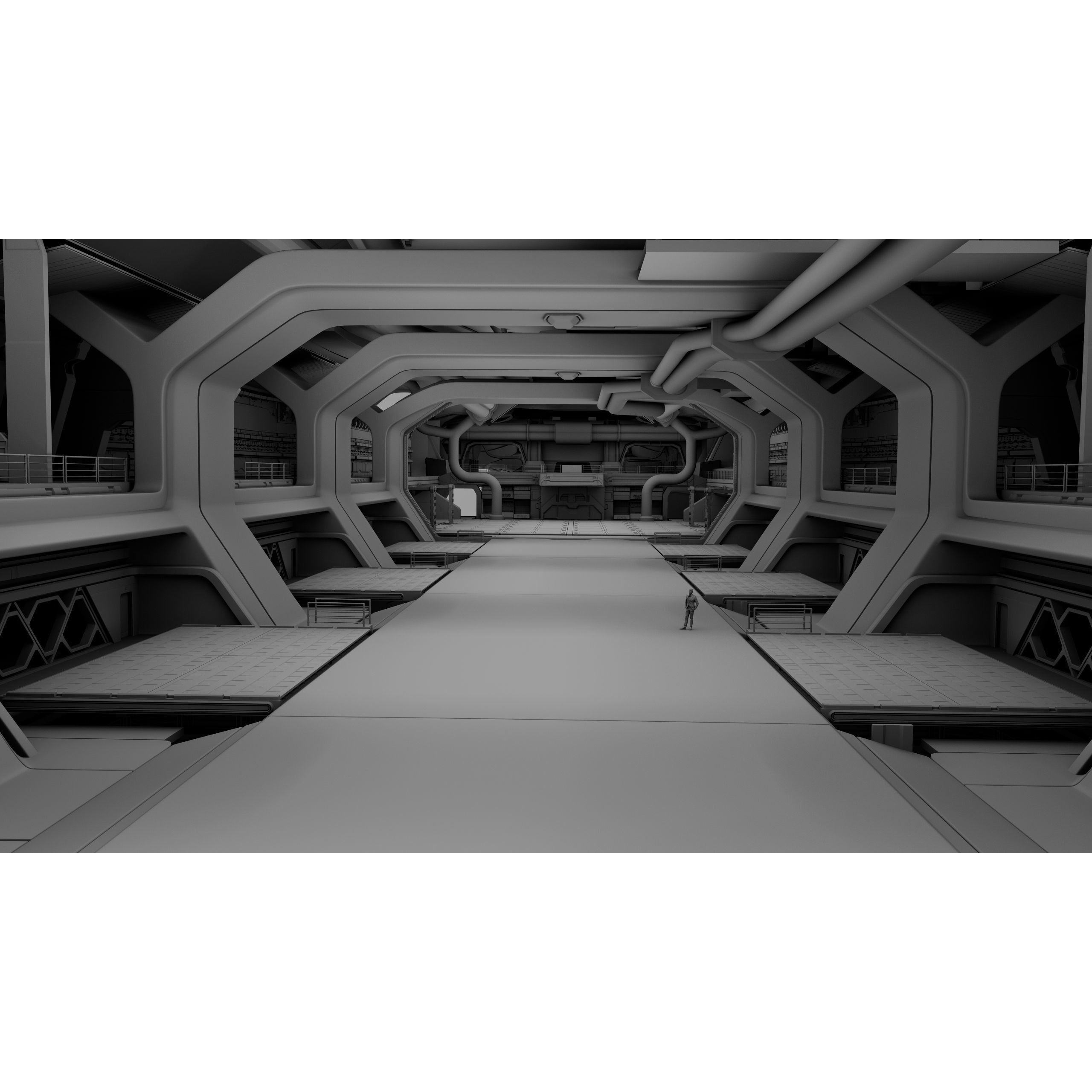 Troy Capital Ship - Game-Ready 3D Model - View 7