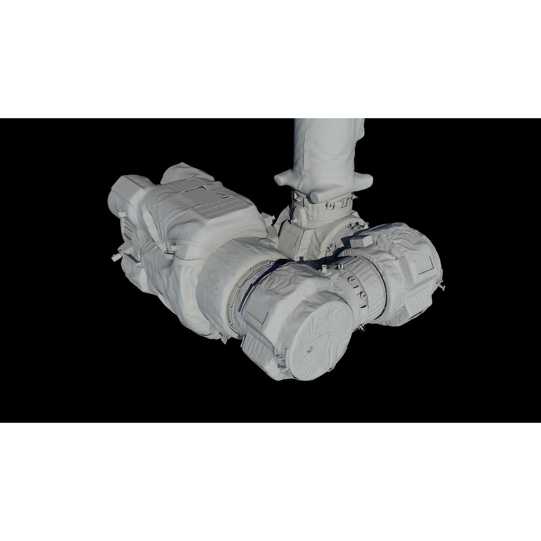 Canadarm 3D Model – High Quality Space Asset with PBR Textures, FBX - View 10