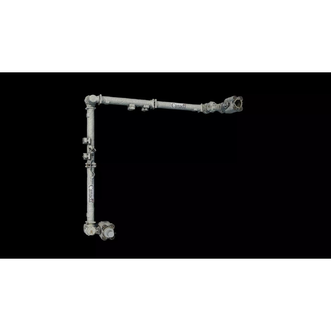 Canadarm 3D Model – High Quality Space Asset with PBR Textures, FBX - View 2