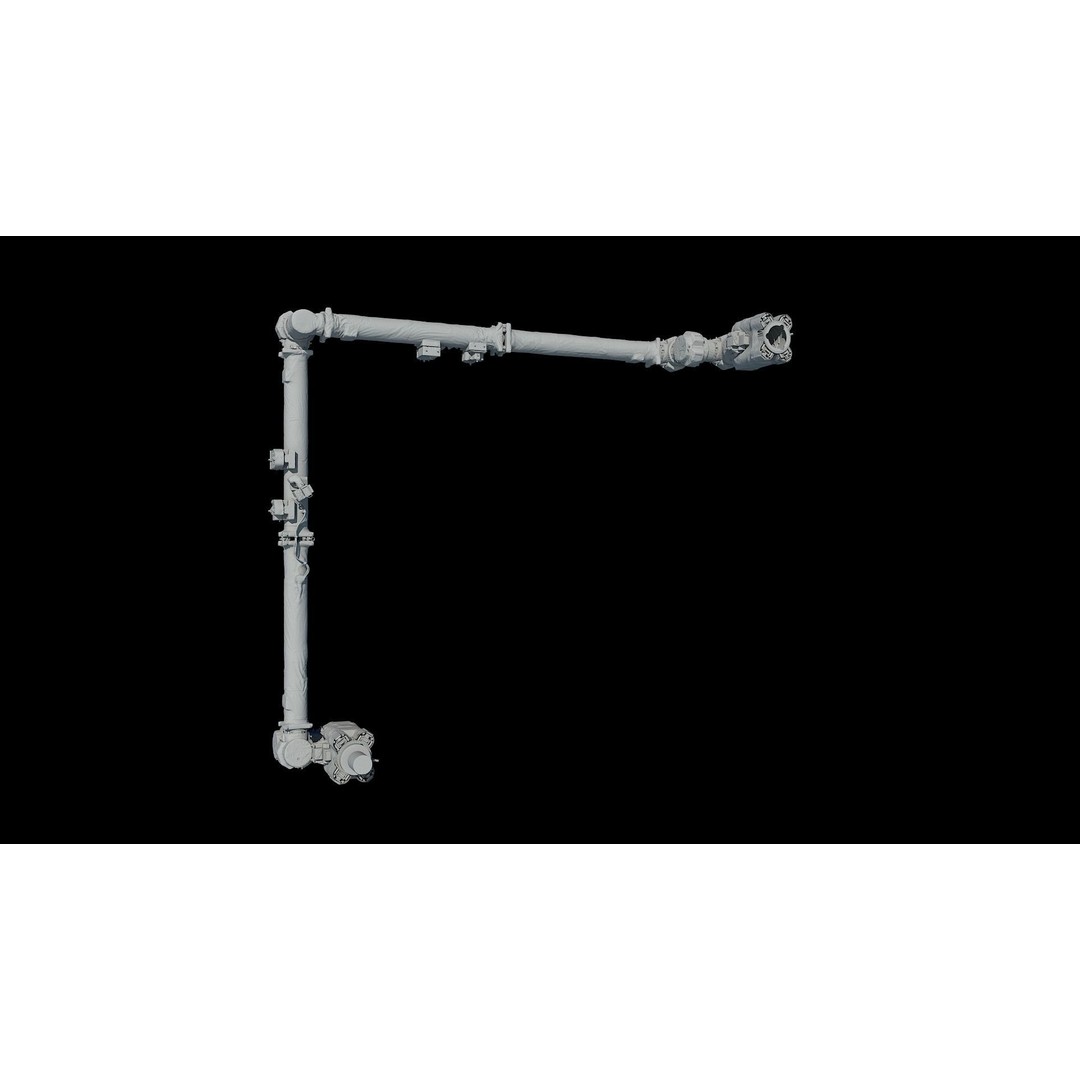 Canadarm 3D Model – High Quality Space Asset with PBR Textures, FBX - View 6