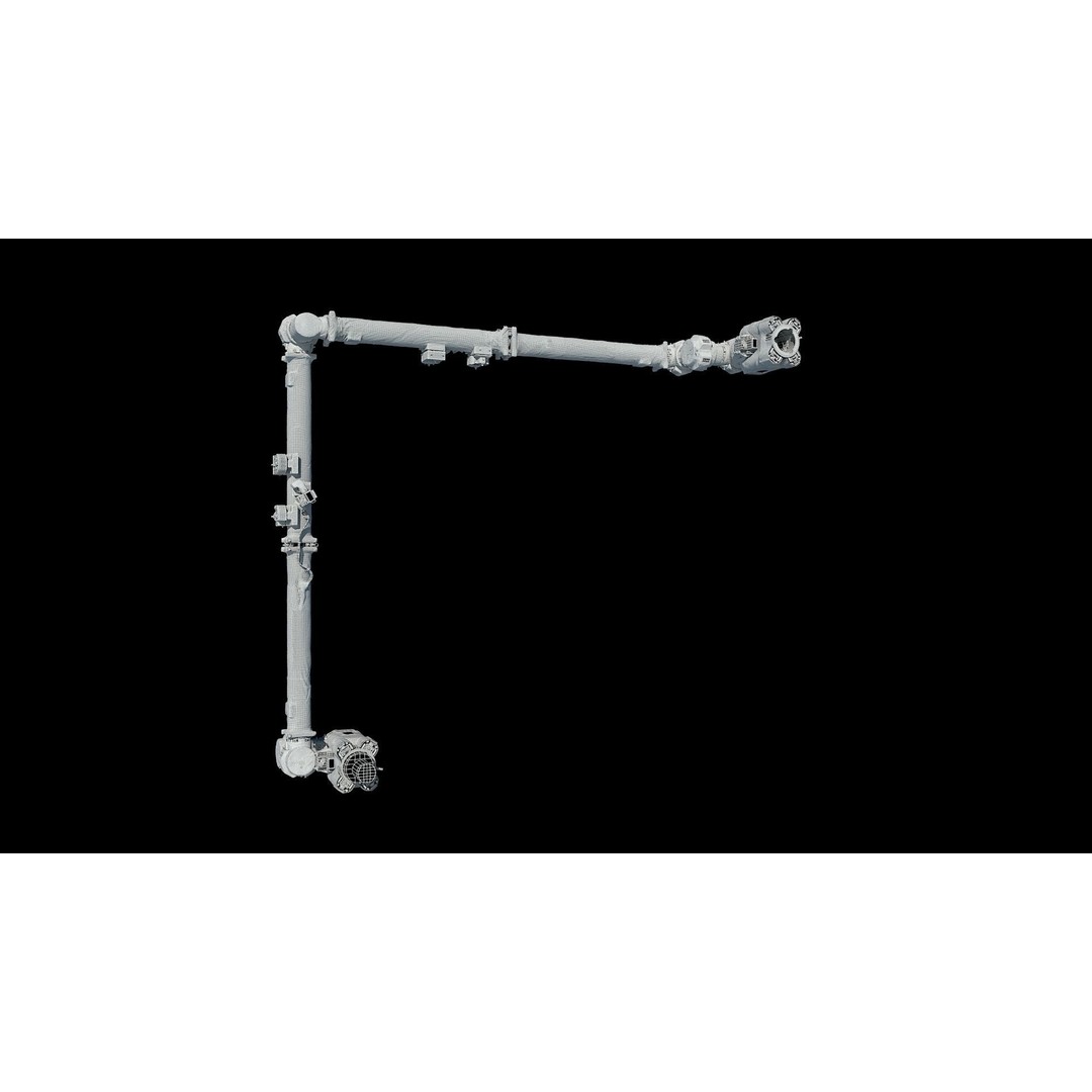 Canadarm 3D Model – High Quality Space Asset with PBR Textures, FBX - View 7