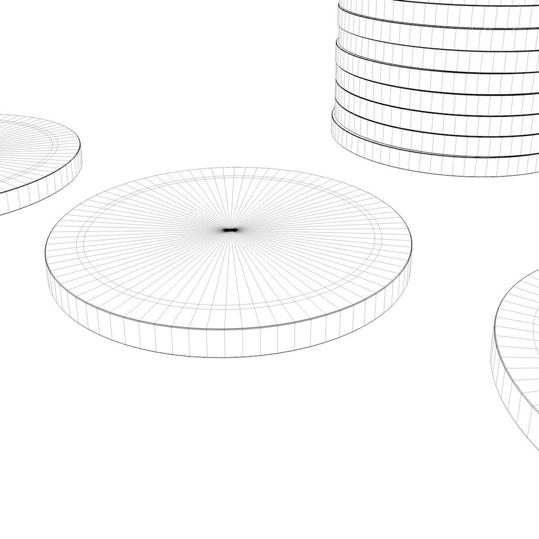 SciFi Poker Table 3D Model – Low Poly Game Asset, FBX & OBJ - View 14