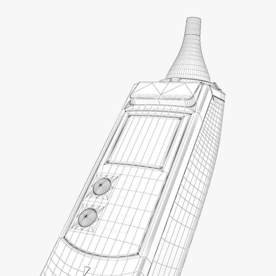Ear Thermometer 3D Model – High Poly Detailed Medical Asset, FBX, OBJ