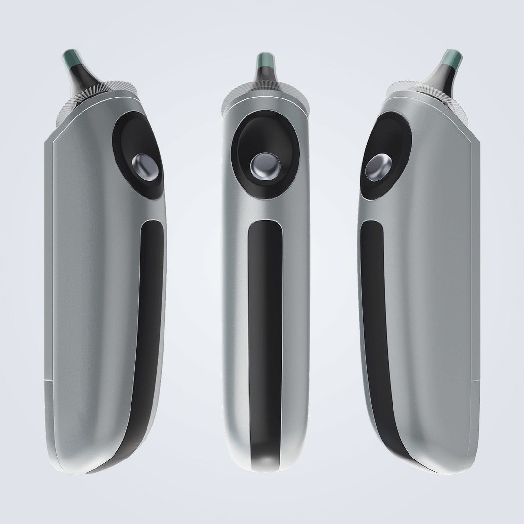 Ear Thermometer 3D Model – High Poly Detailed Medical Asset, FBX, OBJ - View 17