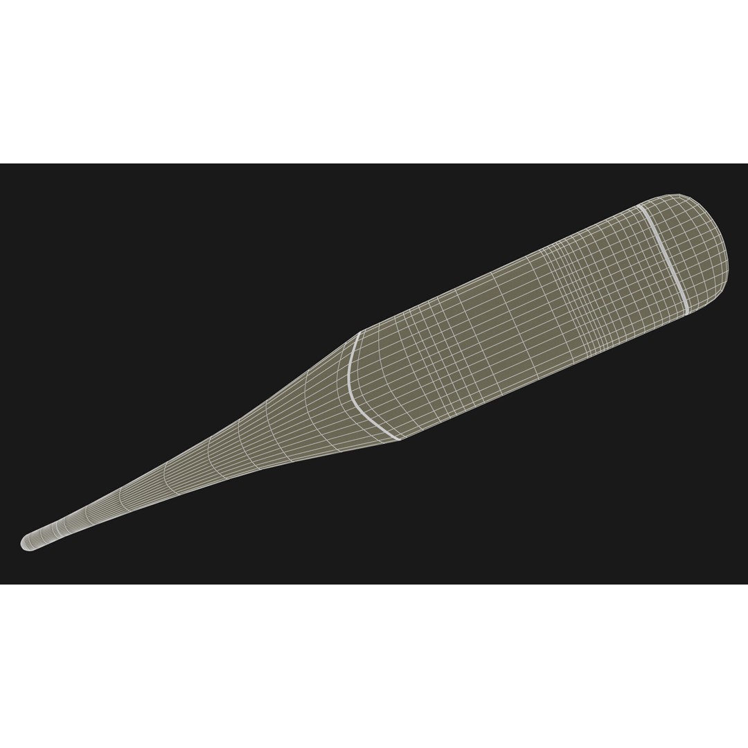 Digital Thermometer 3D Model – PBR High-Quality Medical Asset, FBX