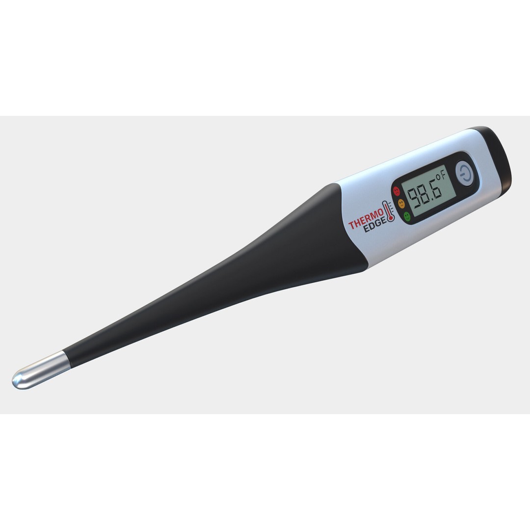Digital Thermometer 3D Model – PBR High-Quality Medical Asset, FBX - View 7