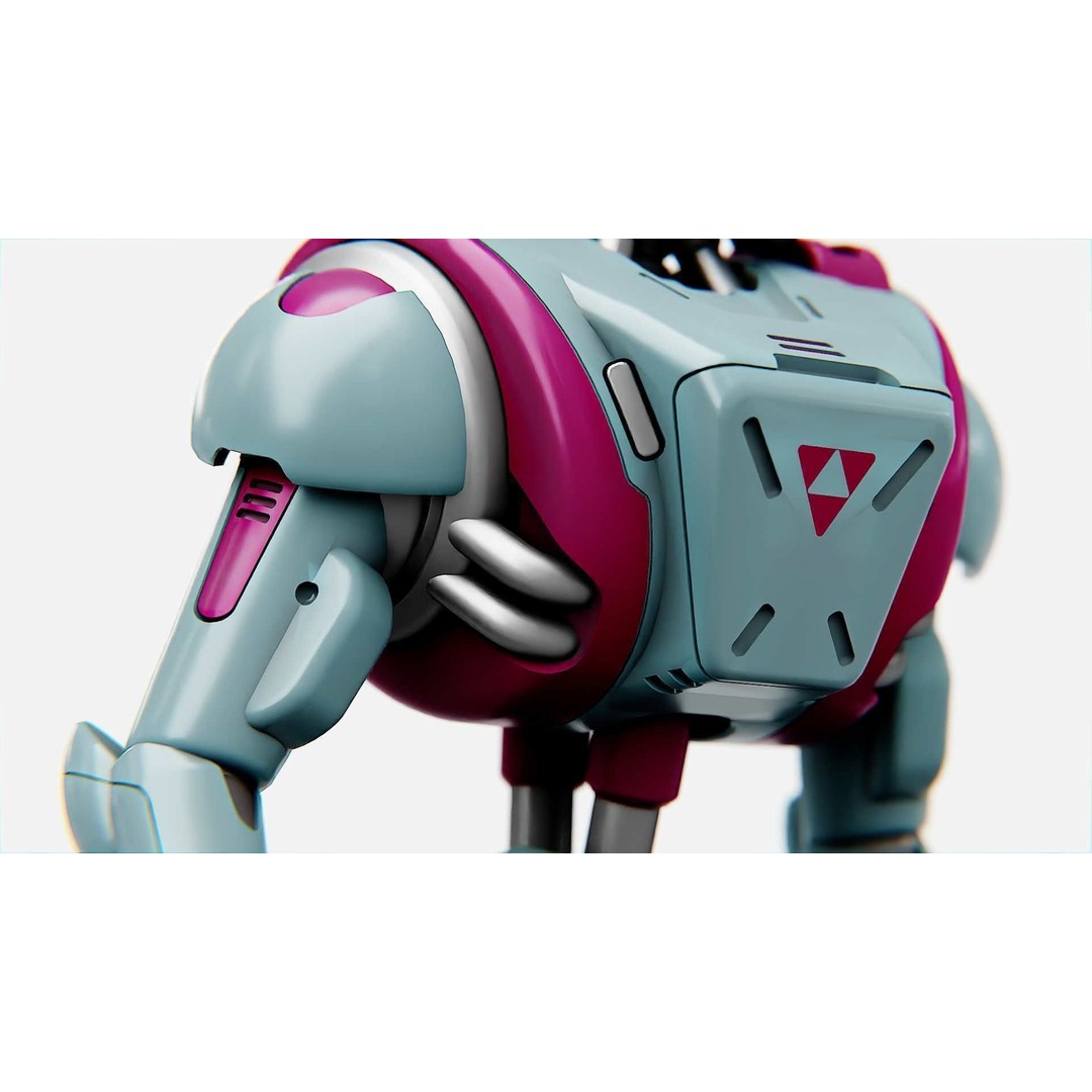 Android Mecha C 3D Model – Rigged Sci-Fi Character for Unity & Unreal - View 22