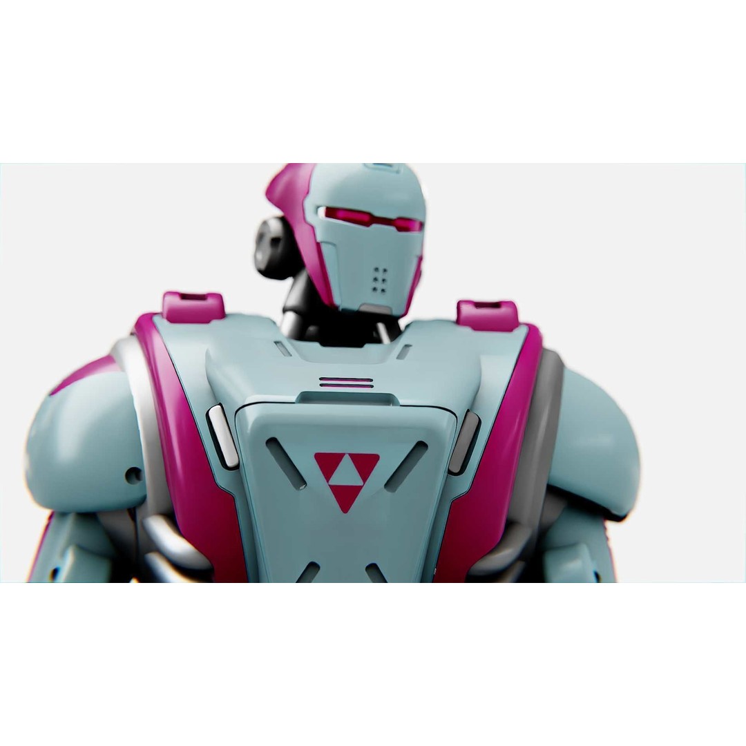 Android Mecha C 3D Model – Rigged Sci-Fi Character for Unity & Unreal - View 29