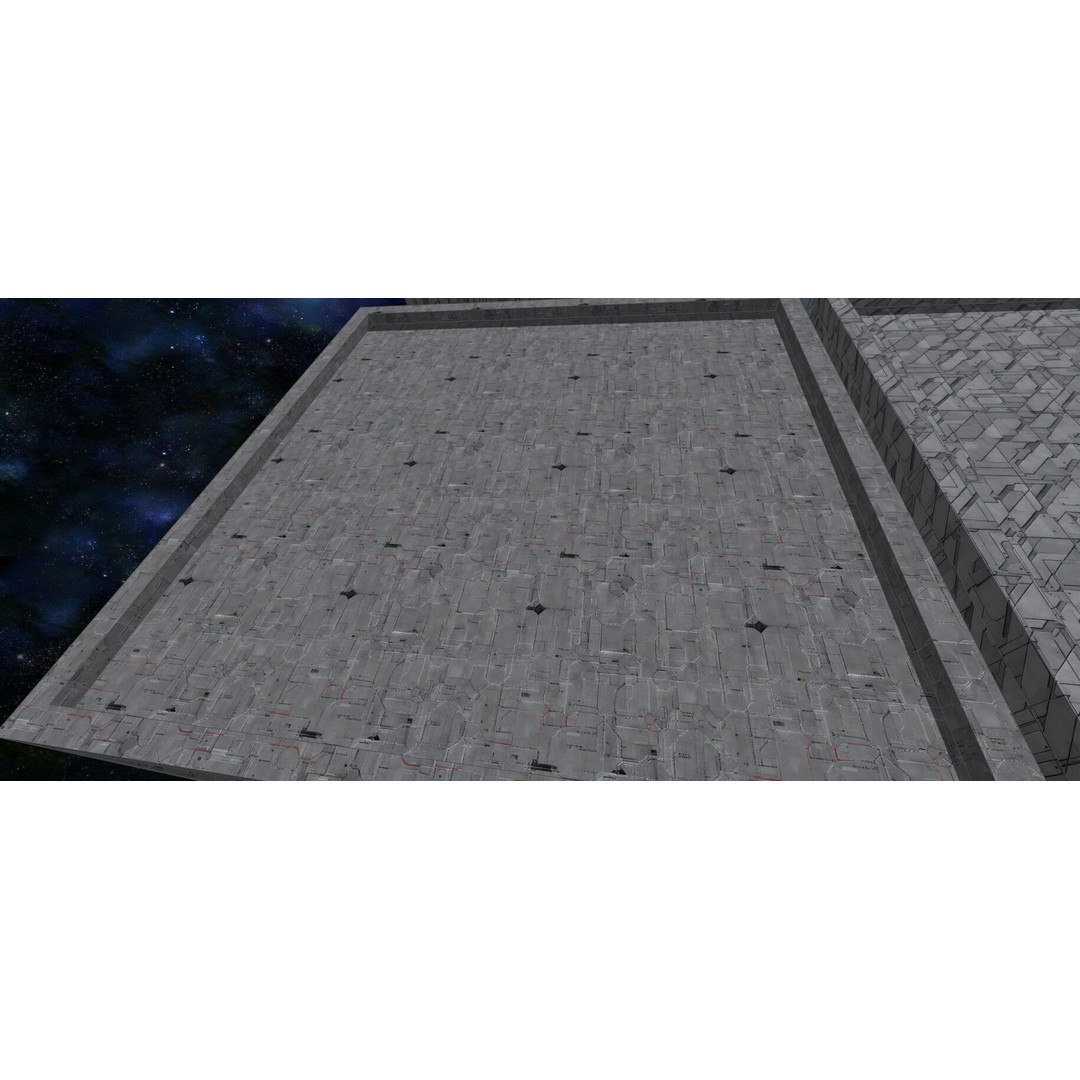 Seamless Sci-fi Panel Textures 3D Model – 20 Unique Designs, JPG - View 10
