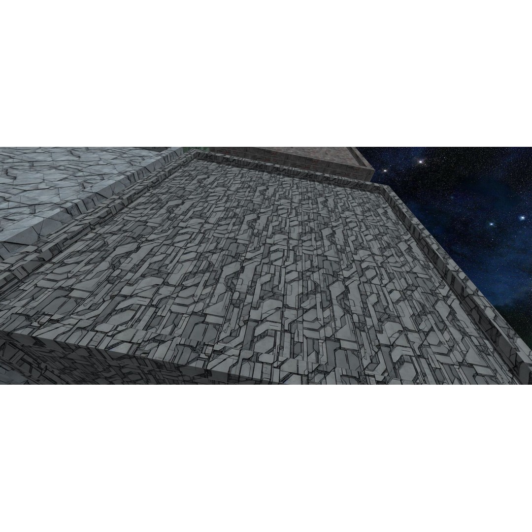 Seamless Sci-fi Panel Textures 3D Model – 20 Unique Designs, JPG - View 14