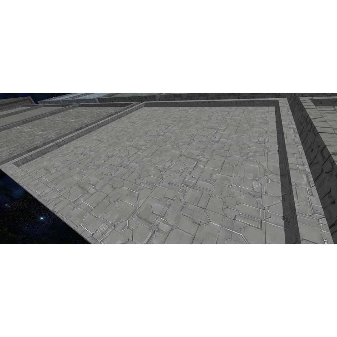 Seamless Sci-fi Panel Textures 3D Model – 20 Unique Designs, JPG - View 23